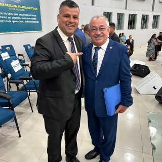 Pr. Daniel Costa ADTC Caucaia e Pr. João Gonçalves Presidente da CONADEC